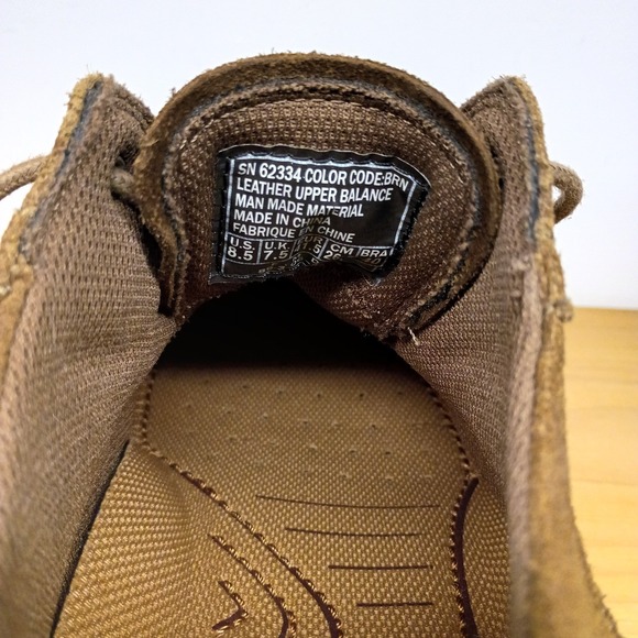 Skechers‎ Mens Wingtip Shoes Size 8.5 Brown Suede Leather Upper Oxfords